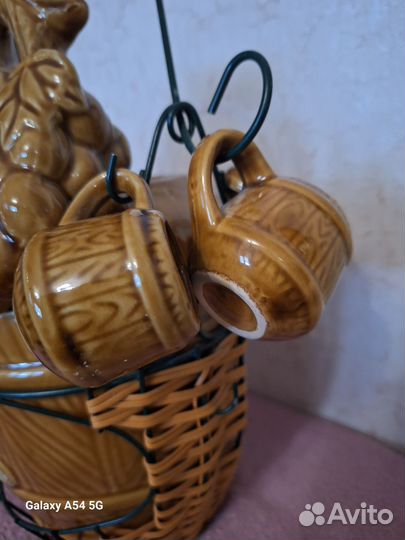 Керамический бочонок для вина СССР большой