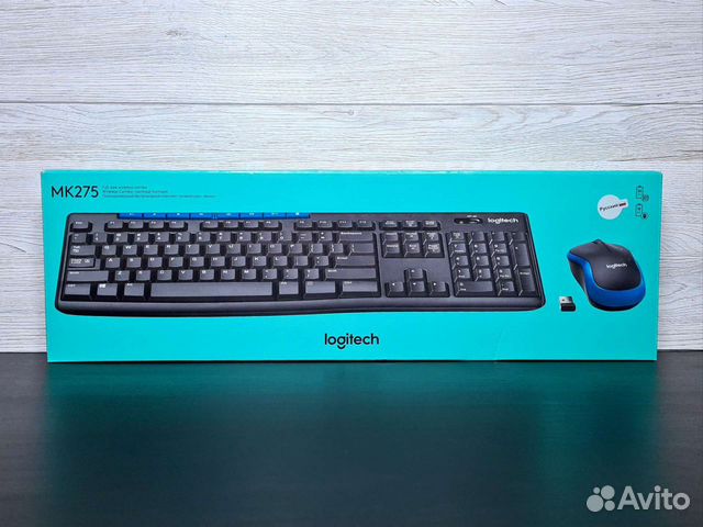 Комплект клавиатура и мышь Logitech MK275. Новый