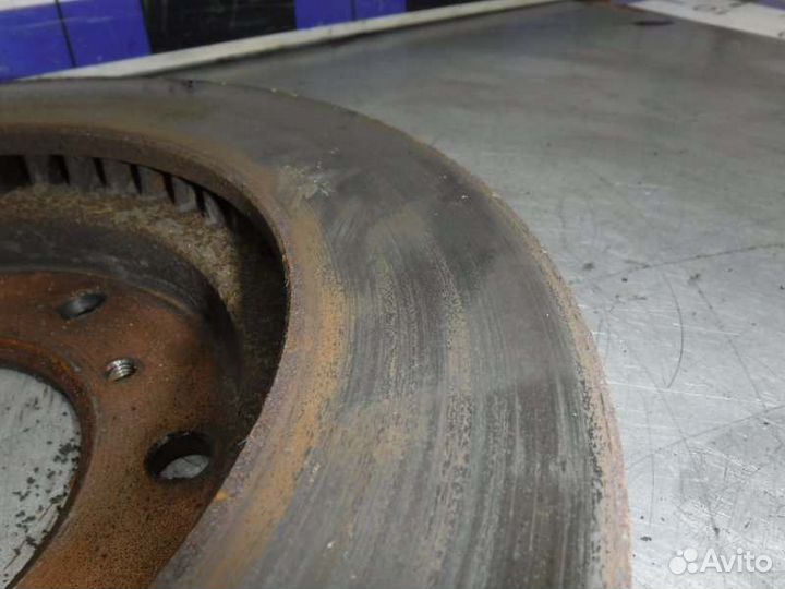 Диск тормозной передний левый Mitsubishi Pajero