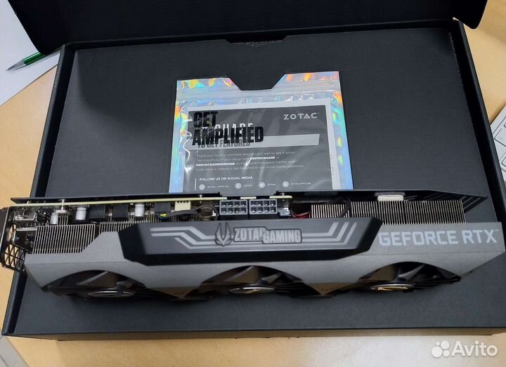 Видеокарта zotak RTX 3070ti