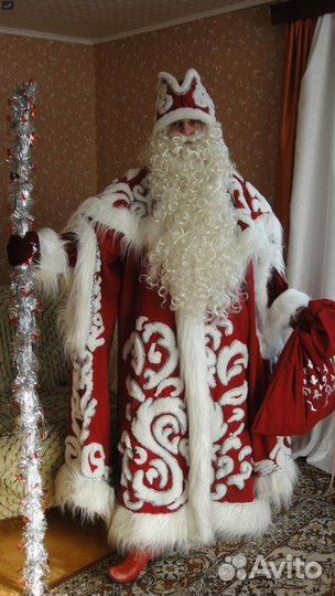 Костюм деда мороза и снегурочки оптом/розница