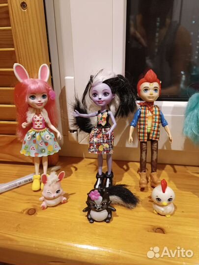 Enchantimals,Poopsi единорог куклы