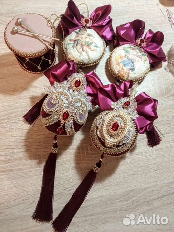 Набор елочных игрушек