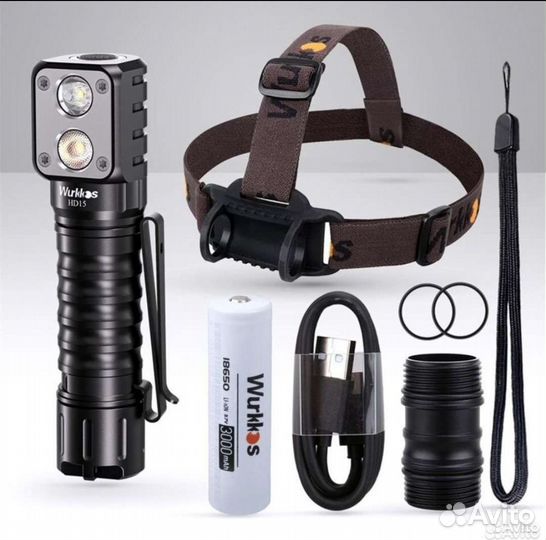 Налобный фонарь wurkkos hd20