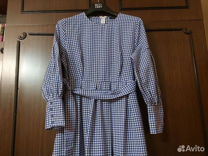 Платье хлопок новое 48