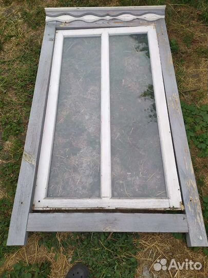 Деревянные оконные рамы б/у