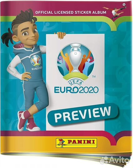 Евро 2020 panini preview