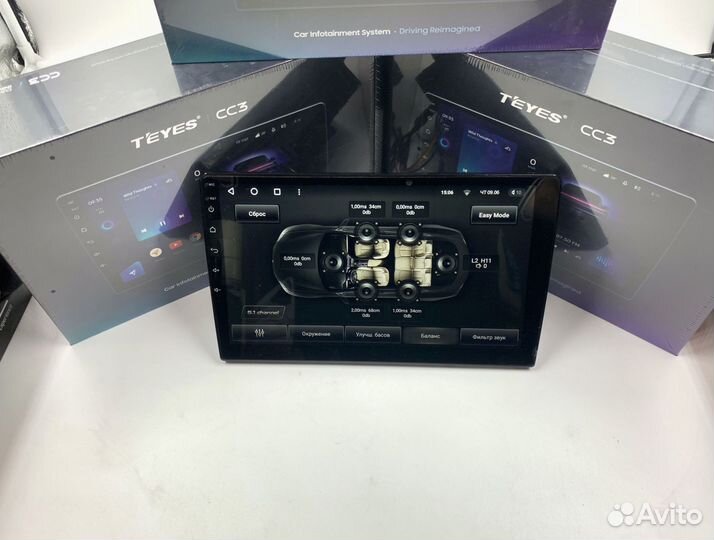 Магнитола на андройде Teyes 6/128