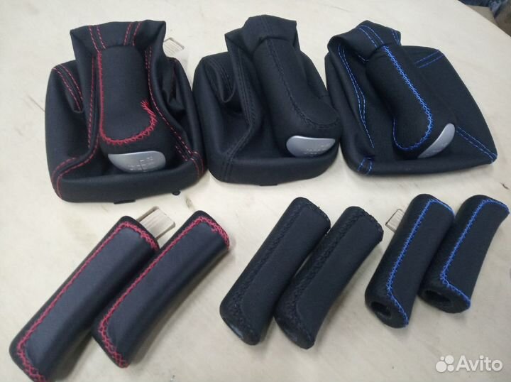 Чехол ручки кпп натур кожа Ваз 2108 - 2114