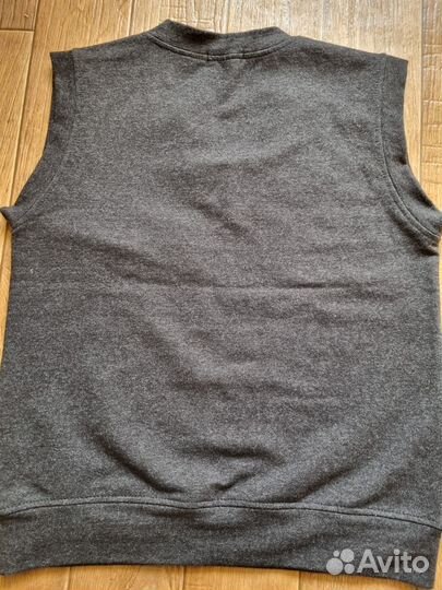 Жилет школьный серый