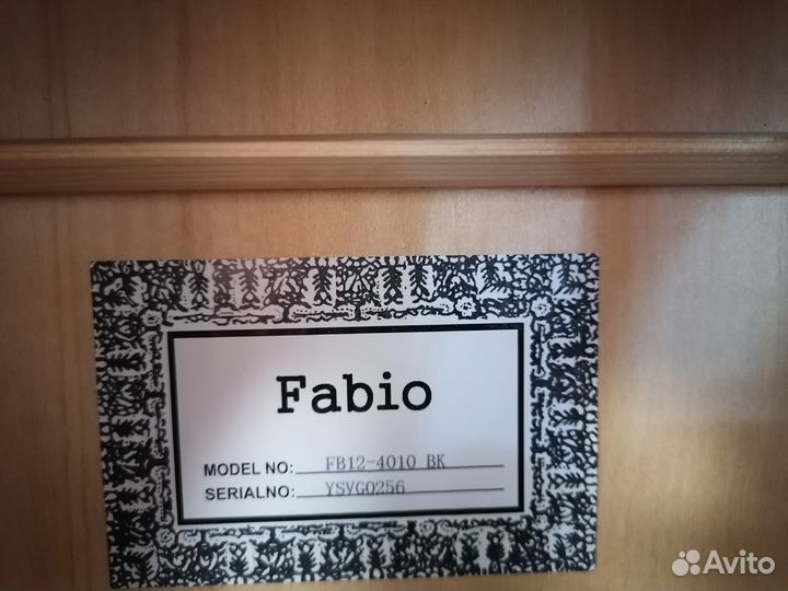 Акустическая гитара Fabio FB12 4010 Новая (жил)