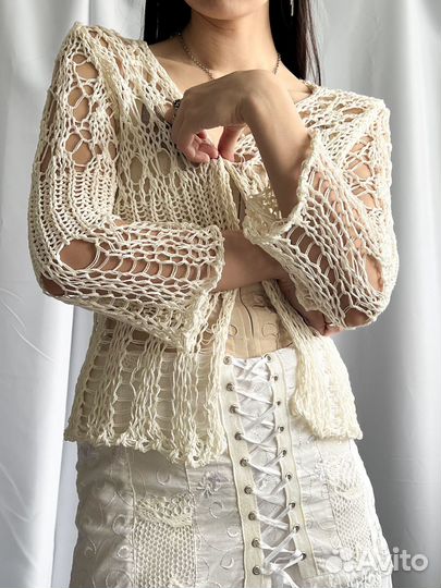 Кофта крошет