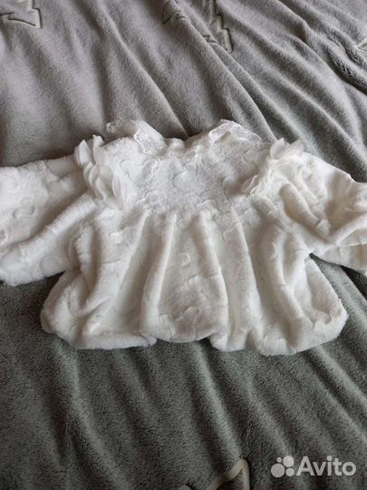 Болеро из искусственного плюша