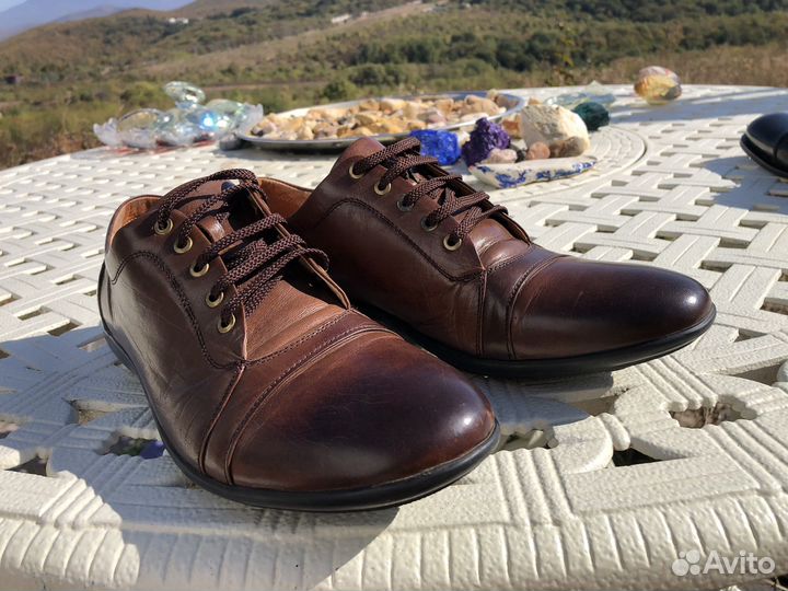 Туфли мужские, кожа натур., 42р