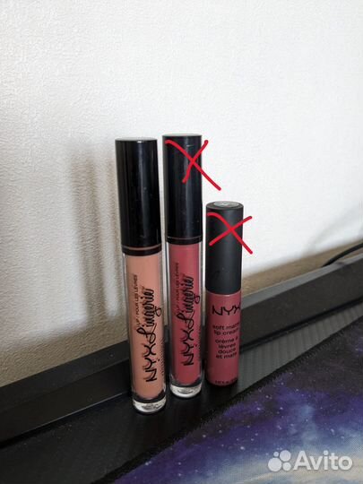 Жидкие матовые помады NYX