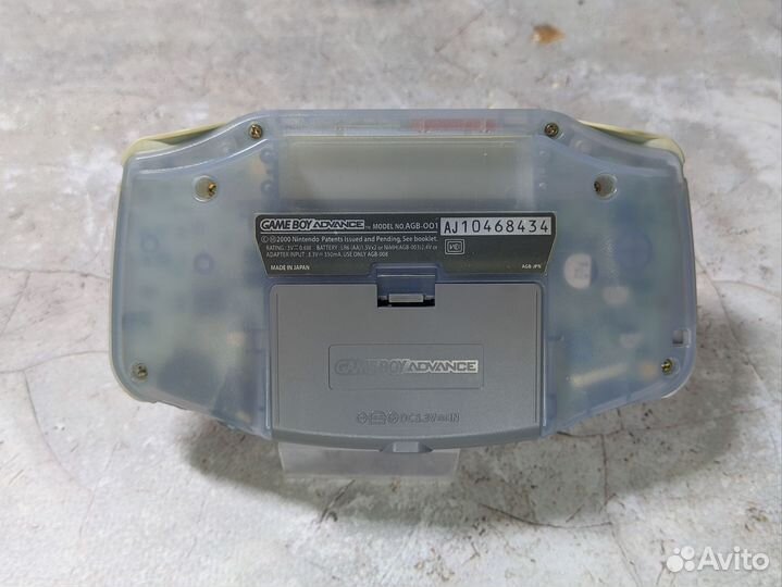 Game Boy Advance Glacier - clear blue (2001)