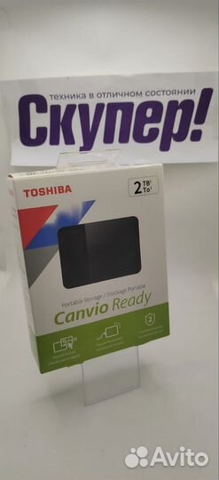 Выносной жесткий диск Toshiba 2 TB