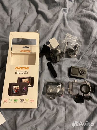 Экшн камера digma dicam 520