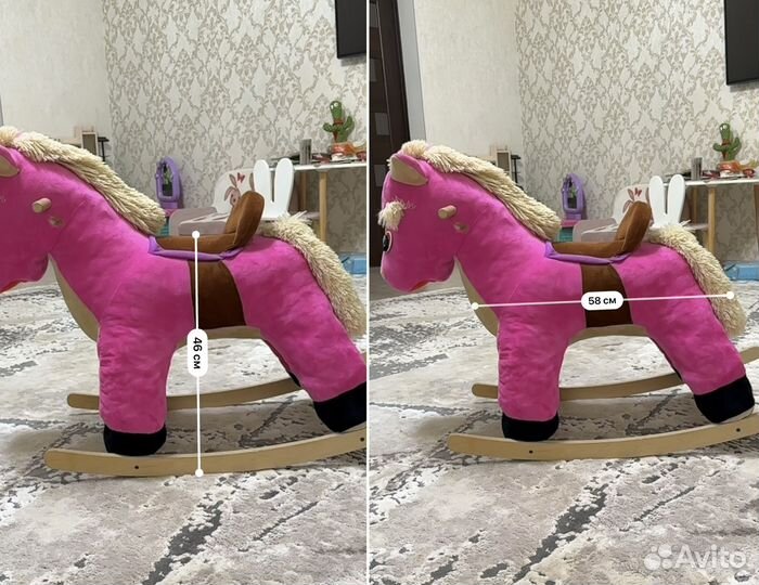 Детская качалка лошадь