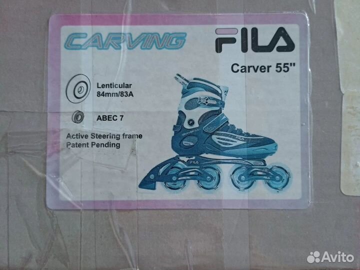 Коньки роликовые fila Carver 55