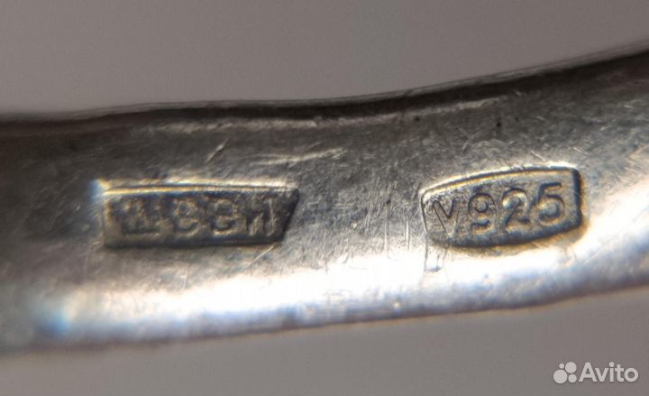 Кольцо серебряное V925
