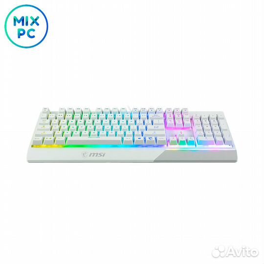 Клавиатура MSI gaming vigor GK30 white