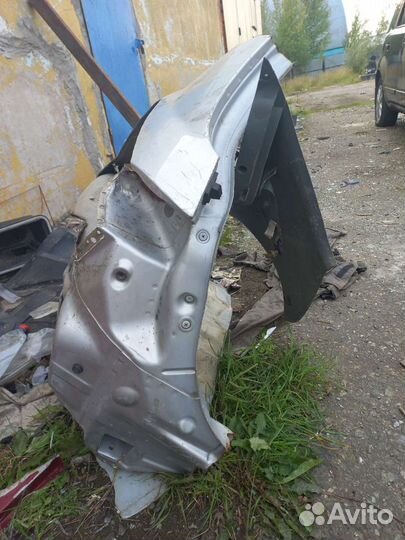 Левое заднее крыло Лачетти хэтчбэк