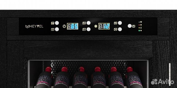 Винный шкаф Meyvel MV66-WB1-M