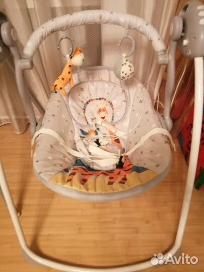 Электронная качель для новорожденных