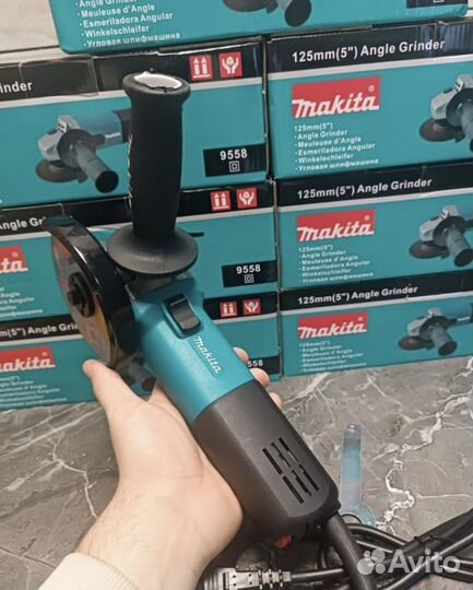 Ушм болгарка makita 125 9558