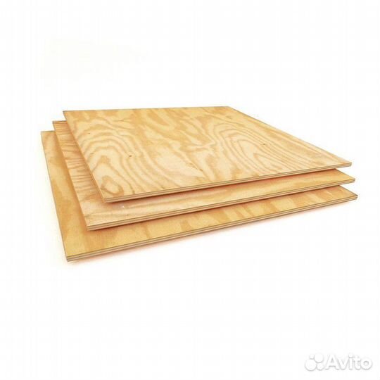 Фанера фк 1525х1525х6 мм. 4\4