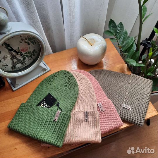 Шапка бини женская