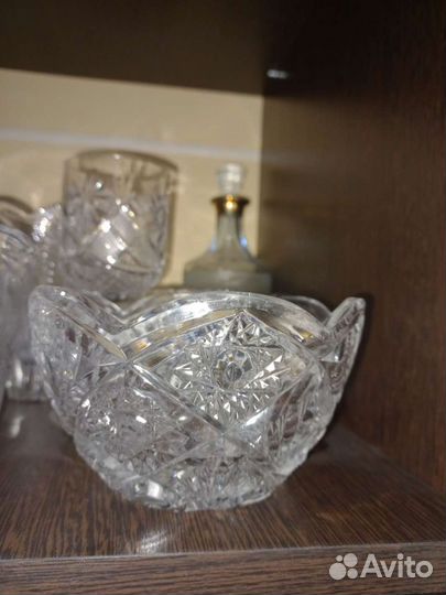 Хрустальная посуда СССР