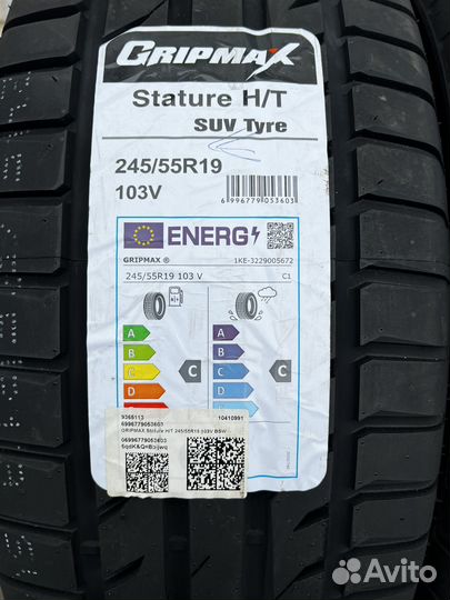 Gripmax Stature H/T 245/55 R19 103V