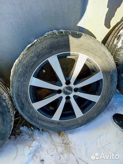 Колеса r16 летние в сборе 4*100