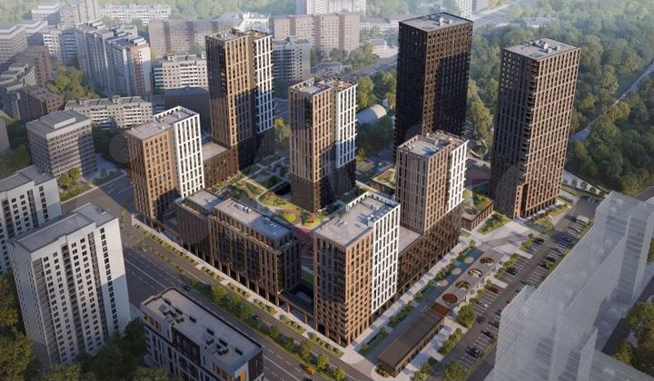 2-к. квартира, 64,2 м², 15/20 эт.