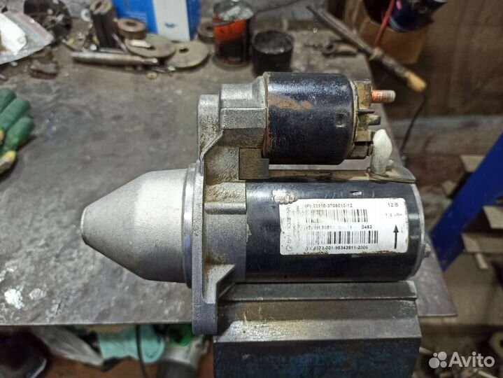 Стартер LADA kalina, 2 уха 11 зубьев