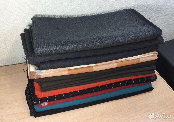 Ткани п/шерст., СССР, отрезы, бпко