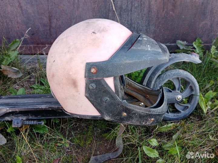 Мото шлем ретро