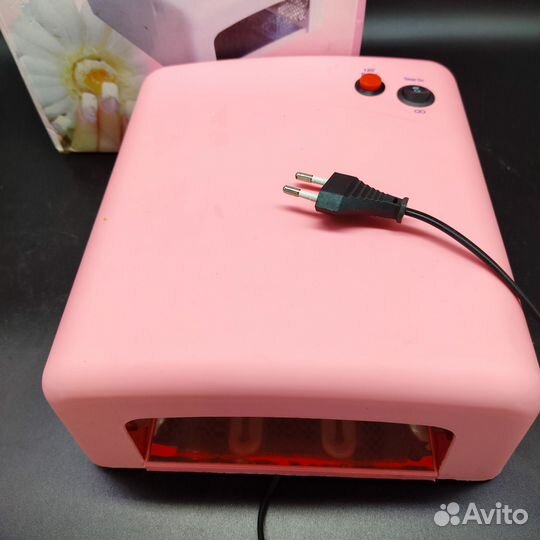 Гибридная лампа Sun для гель лака Кристалл 36 вт