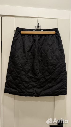 Стеганая юбка Uniqlo на флисе, S