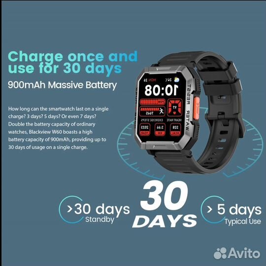 Смарт часы Blackview W60