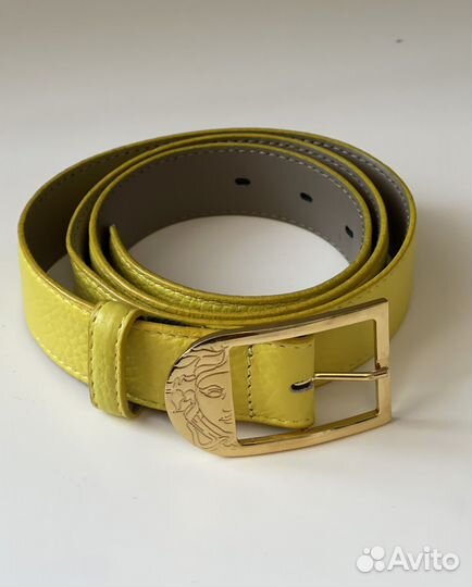 Ремень женский кожаный Versace collection