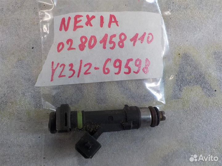 Форсунка инжекторная электрическая Daewoo Nexia 1