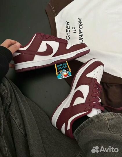 Кроссовки Nike Dunk Low Bordeaux