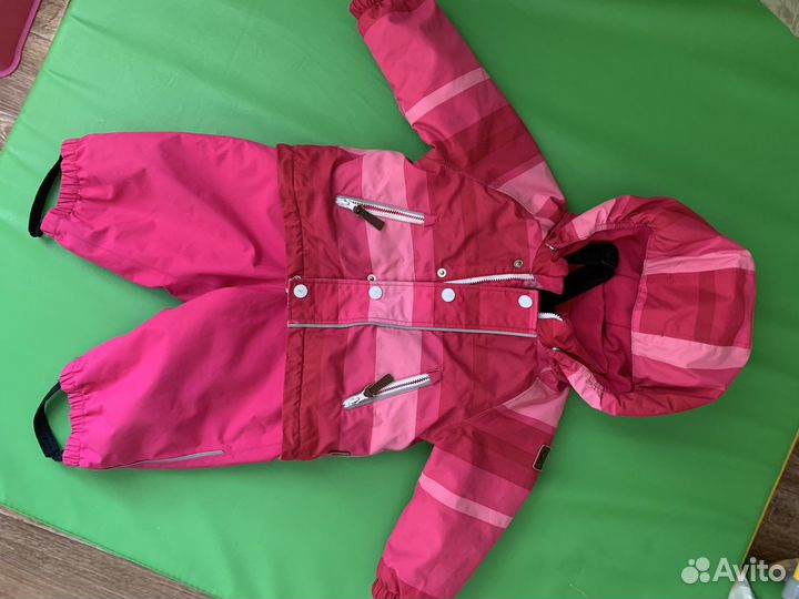Демисезонный костюм для девочки 74