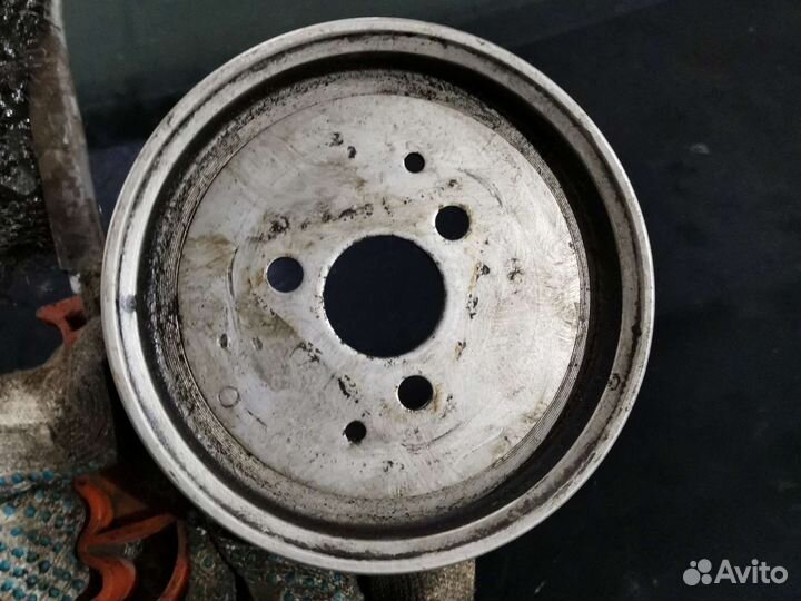 Шкив насоса Гур Audi a6 c6