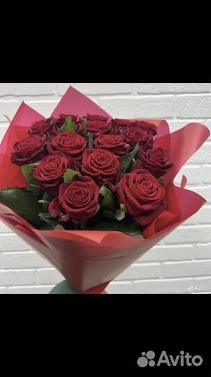 Букет роз 15шт. Бонусная система для Авито