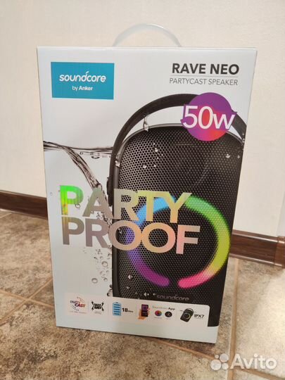 Колонка Anker Soundcore Rave Neo