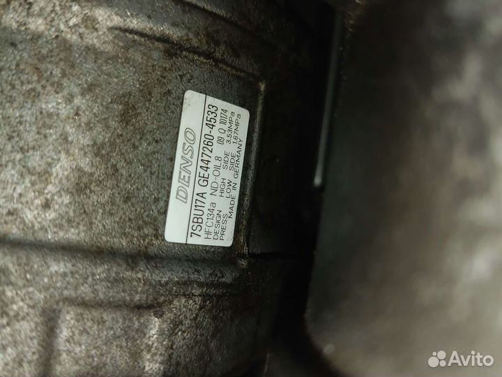 Компрессор кондиционера BMW X6 F16 M50DX